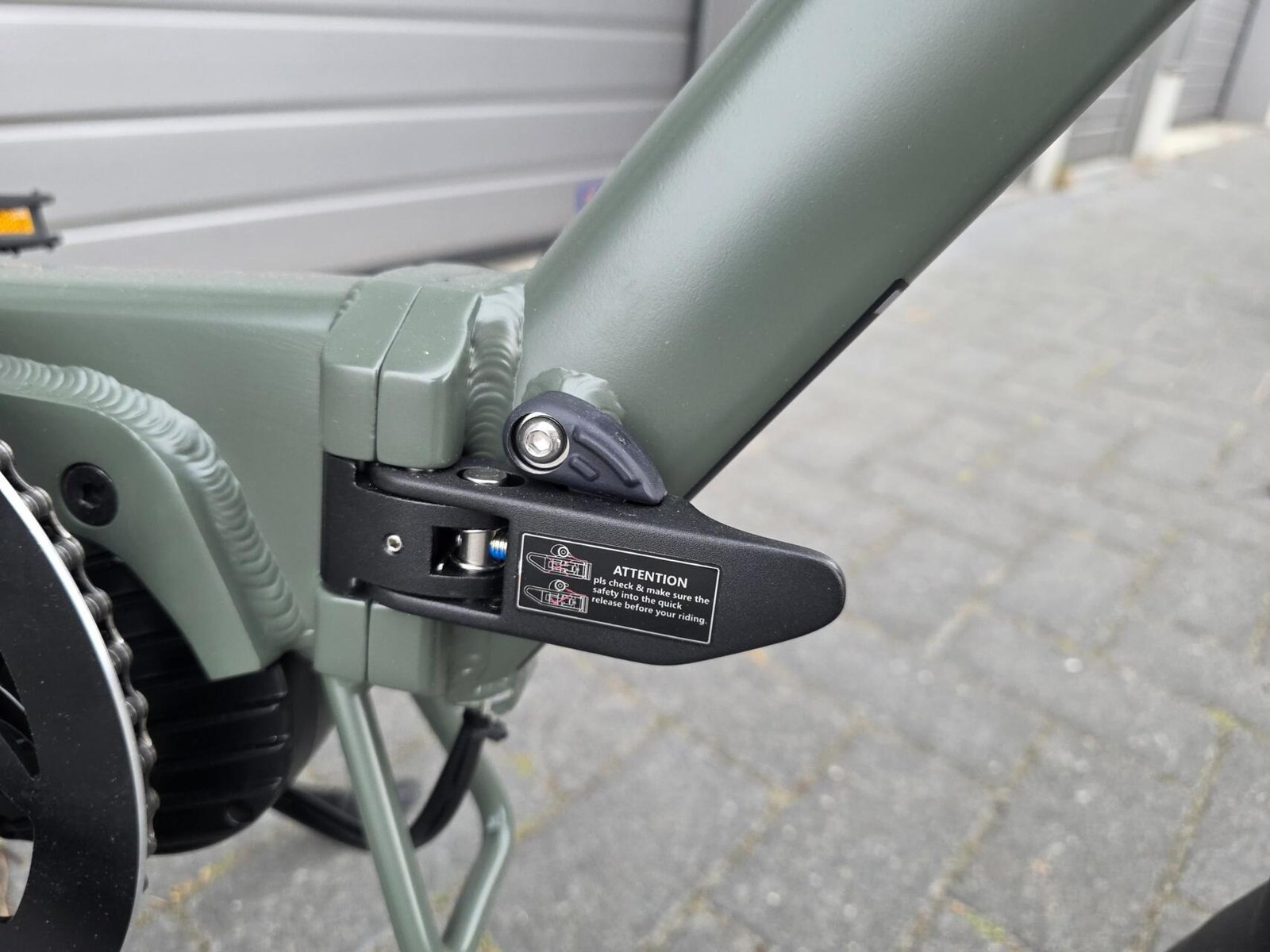 Nieuwe 20 inch Elektrische vouwfiets met Bafang middenmotor! - Afbeelding 9