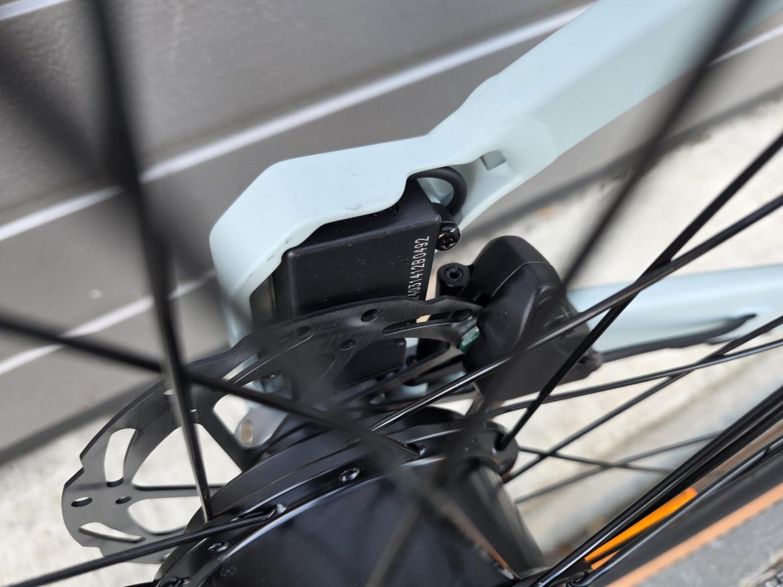 NIEUW! MUON Fermion Pro E-Gravelbike Elektrische gravelfiets Munt groen - Afbeelding 10