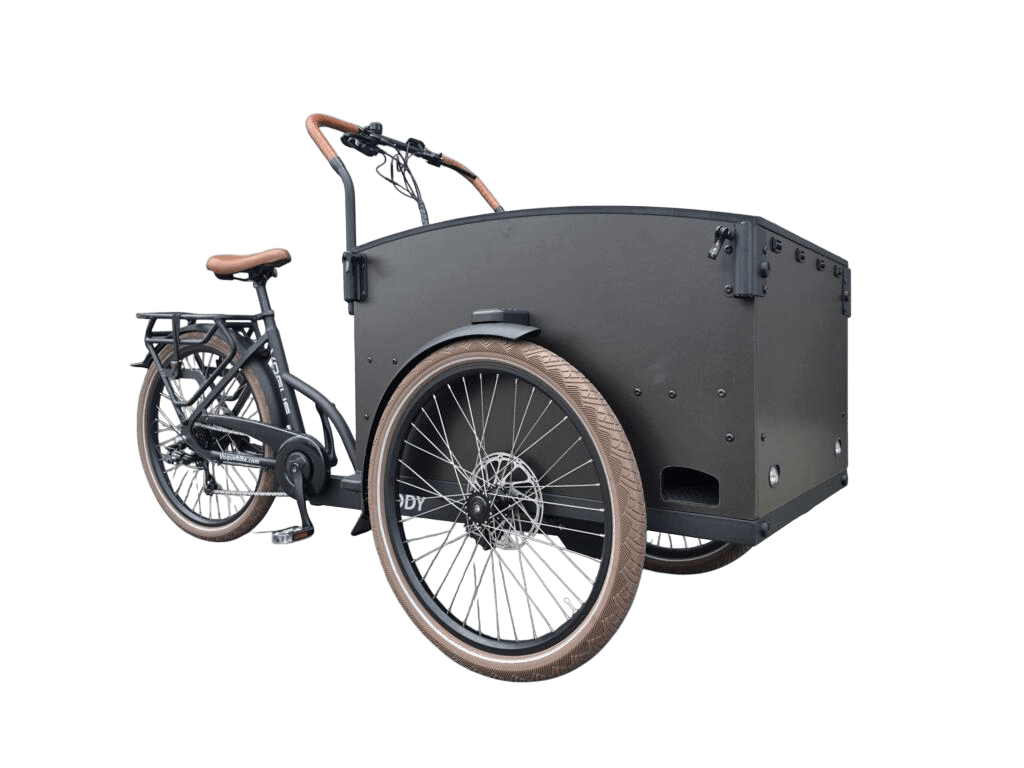 NIEUW!~Vogue Caddy Elektrische bakfiets met Huif + schijfremmen