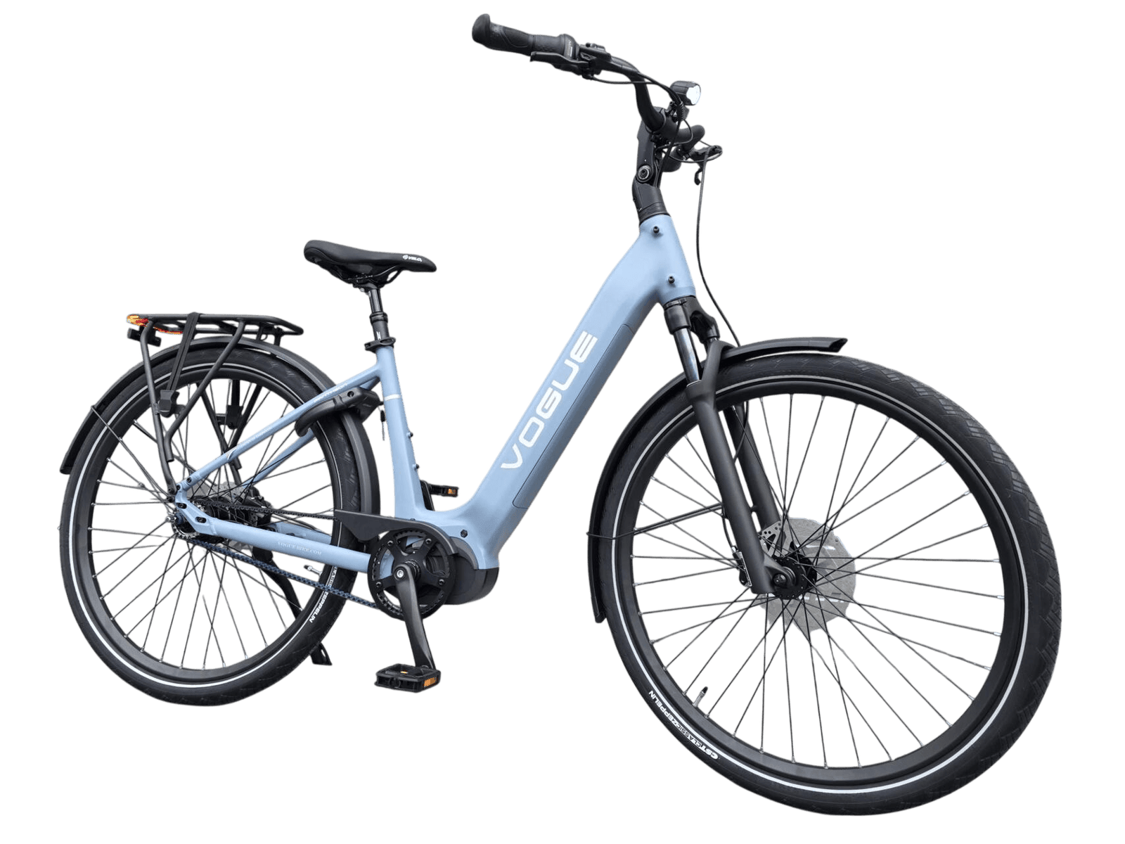 NIEUW Vogue Pantheon e-bike met middenmotor +riemaandrijving