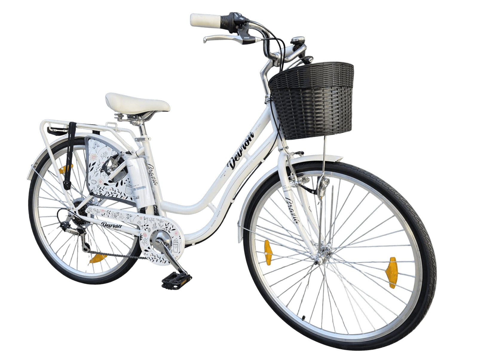 Splinternieuw! Devron Grazia Damesfiets(transport fiets) Wit