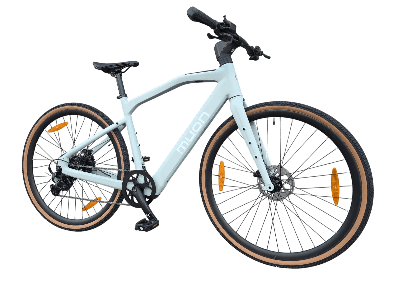 NIEUW! MUON Fermion Pro E-Gravelbike Elektrische gravelfiets Munt groen