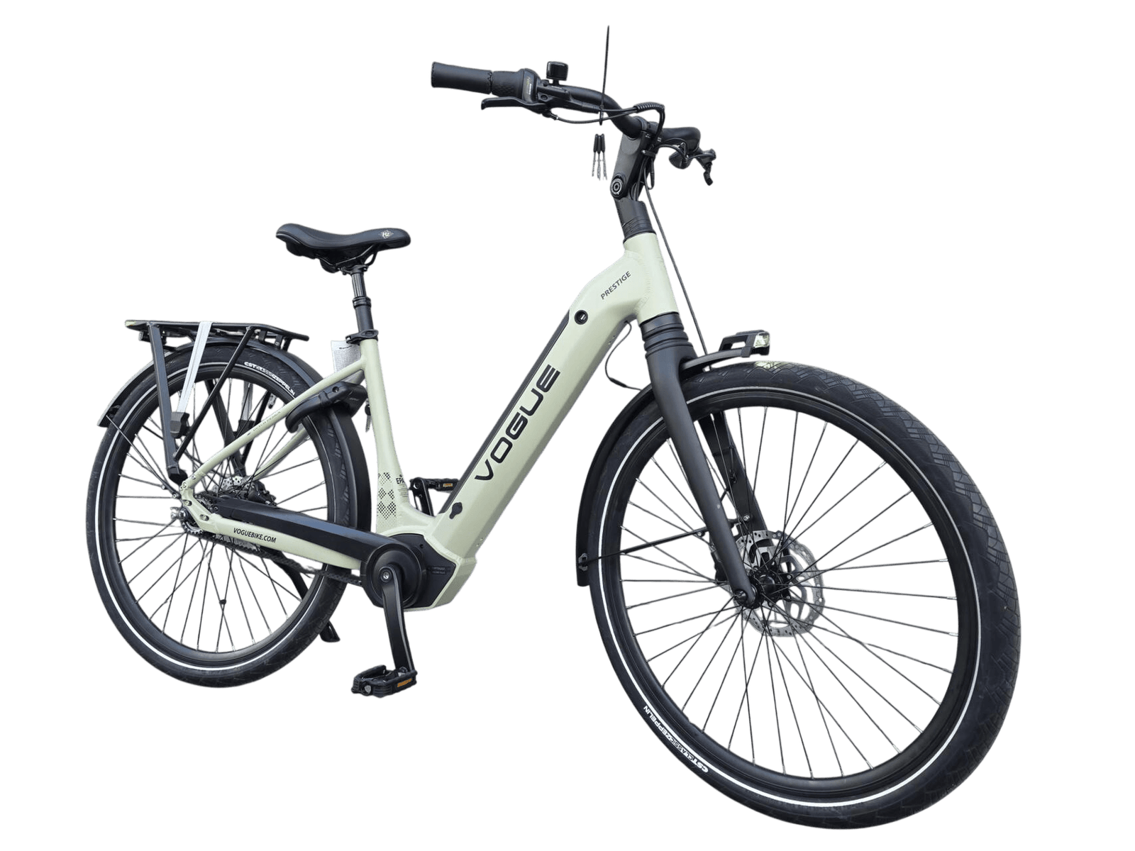 NIEUW! Vogue Prestige middenmotor met riemaandrijving e-bike